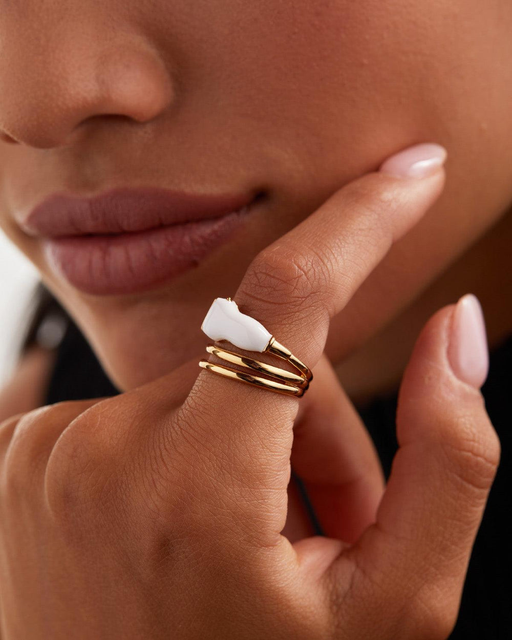Ultrasound Transducer Enamel Ring - V Coterie